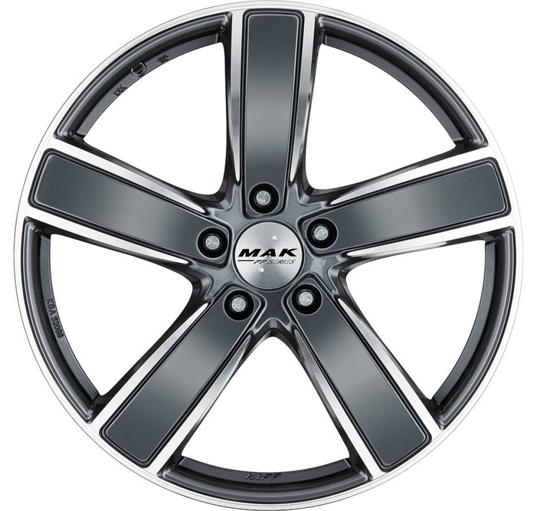 TURISMO-D-FF 11,50 21 58 5x130 MAK 71,60 GUN MET-MIRROR FACE